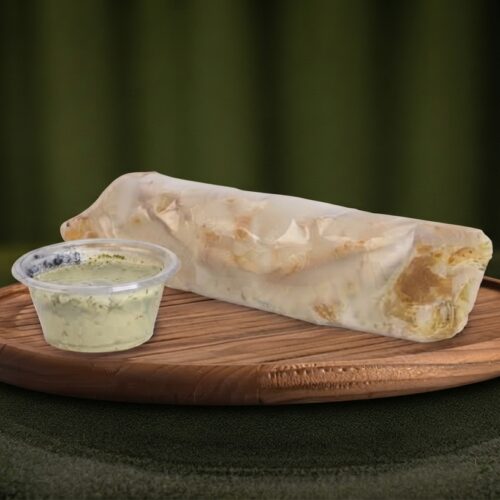 Chicken Malai Boti Roll Chicken Malai Boti Roll