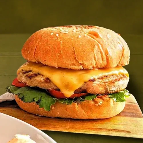Chicken & Chesse Burger Chicken & Cheese Burger