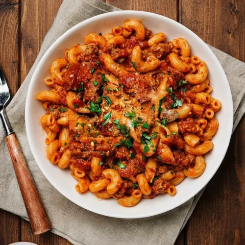 Chicken Macaroni (Red Sauce) Chicken Macaroni (Red Sauce)