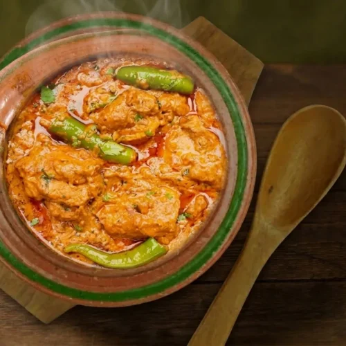 Mughlai Handi Chicken Plain Handi