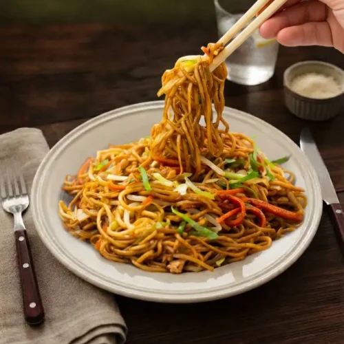 Vegetable Chow Mein Vegetable Chow Mein