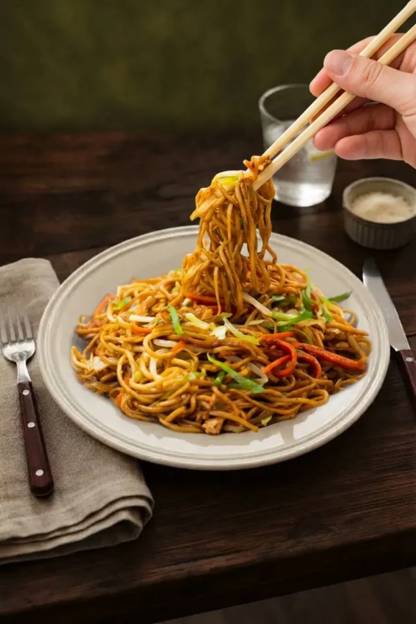 Vegetable Chow Mein Vegetable Chow Mein