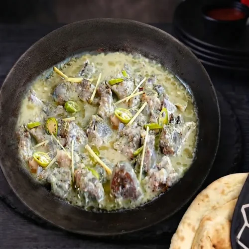White Karahi Mutton White Karahi Mutton