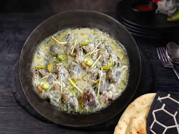 White Karahi Mutton White Karahi Mutton